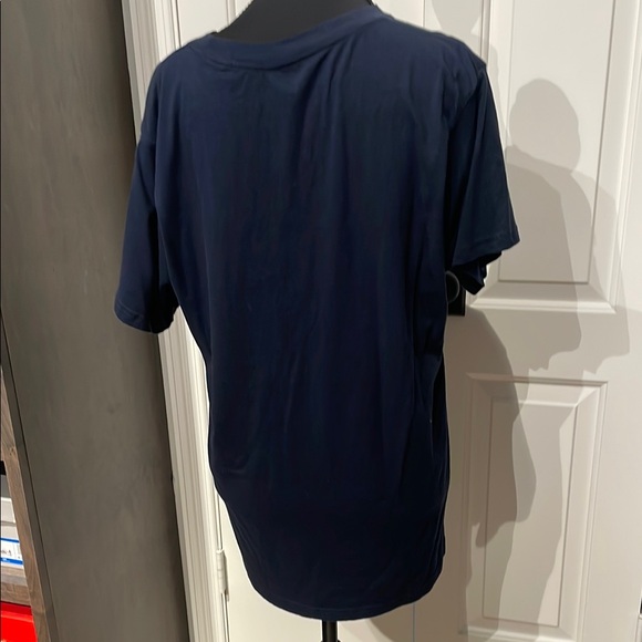 Rice University Color Block Blue and Gray Short Sleeve Tee - Picture 5 of 6